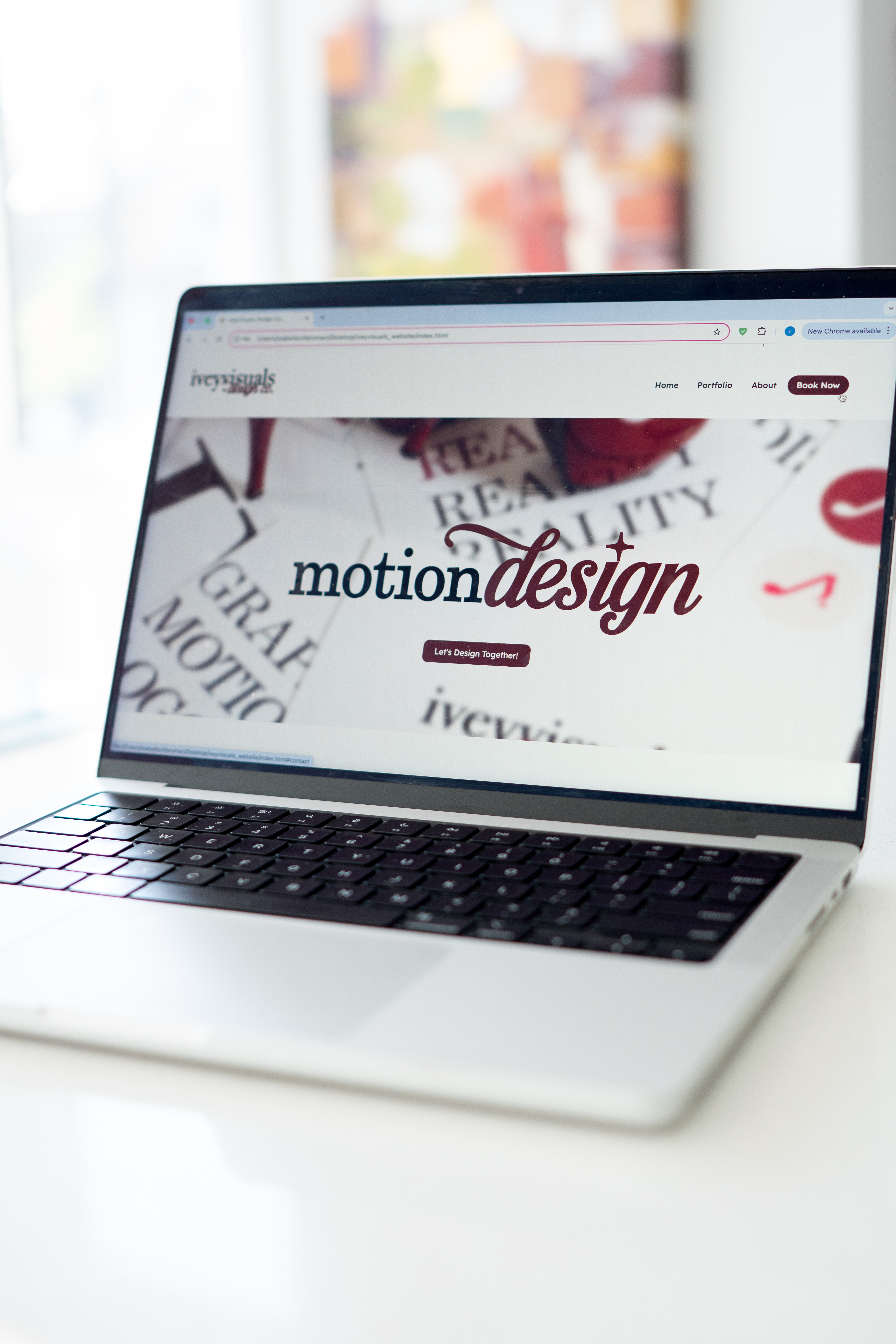 Web Design Mockup